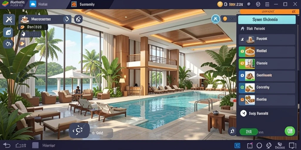 Screenshot memperlihatkan fitur kustomisasi karakter yang menarik.