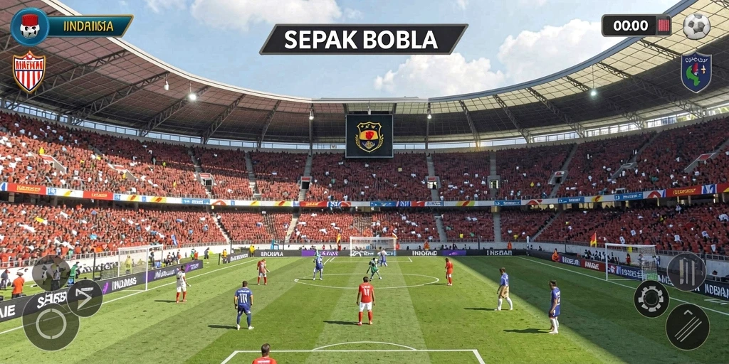 Momen aksi seru dalam setiap pertarungan.