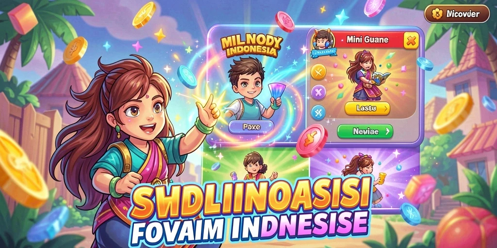 Visual karakter dan efek grafis yang memukau dalam IDX66.