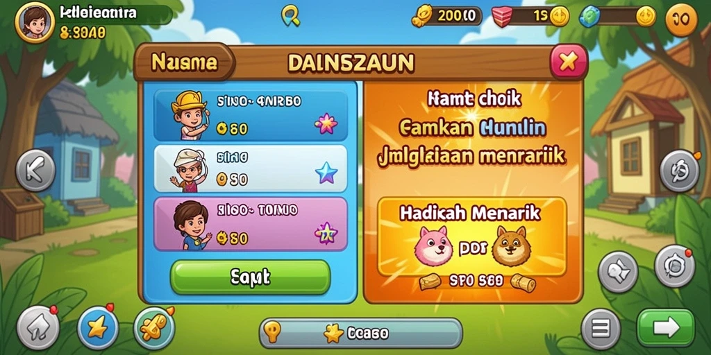 Mode multiplayer yang memungkinkan Anda bermain bersama teman.