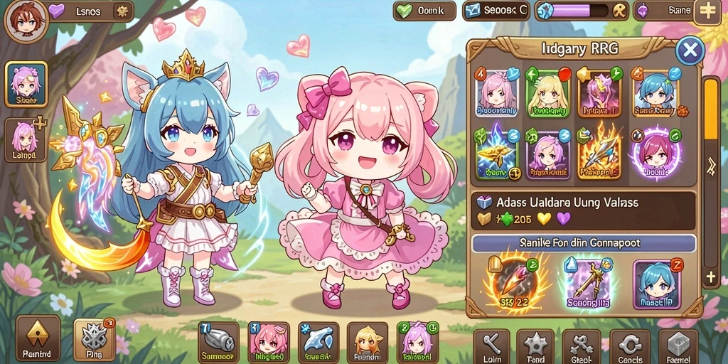 Tangkapan layar dari mode permainan multiplayer yang seru.