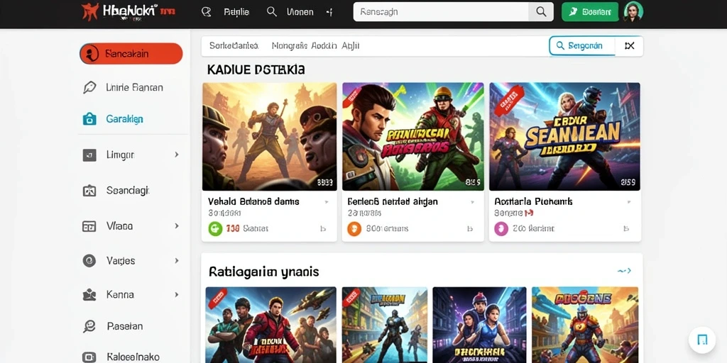 Grafis yang memukau dengan desain yang modern.