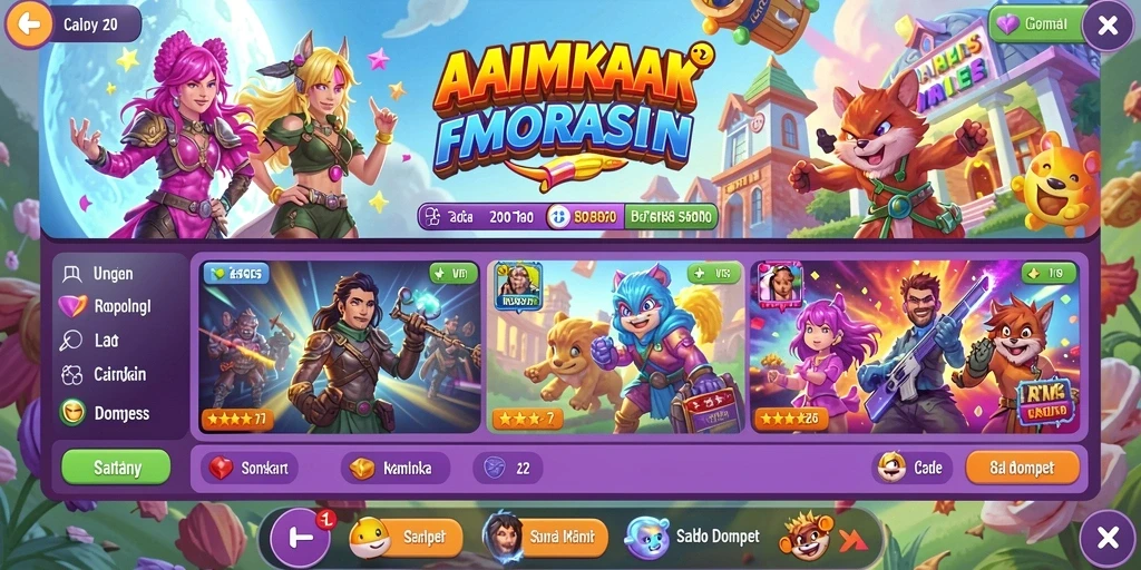 Karakter dan senjata yang dapat disesuaikan sesuai gaya bermain.