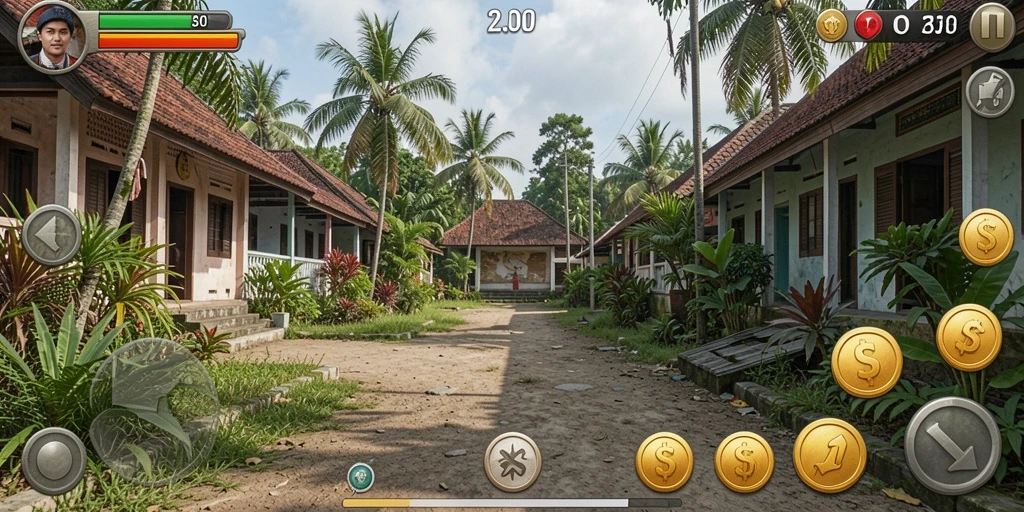 Tangkapan layar memperlihatkan grafik berkualitas tinggi dari game.