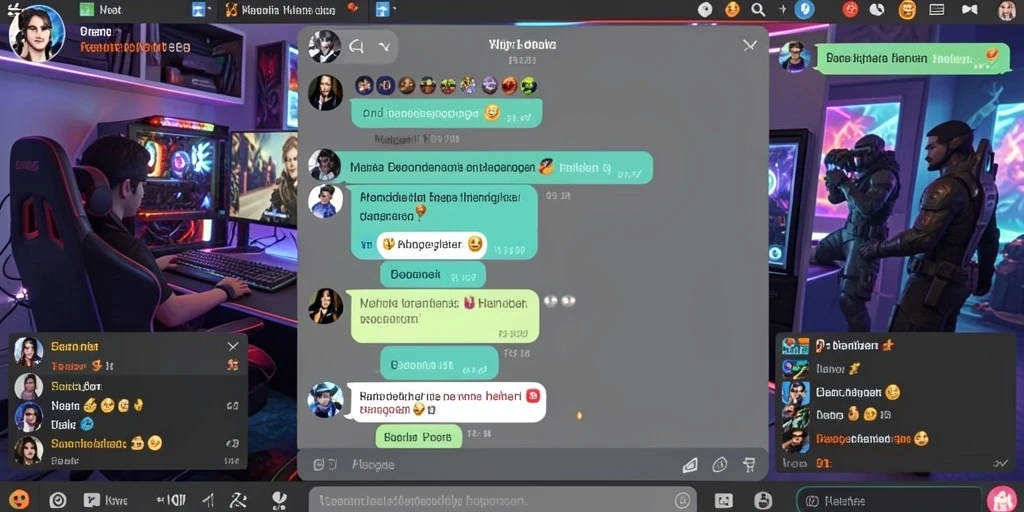 Tangkapan layar multiplayer bersama teman-teman.